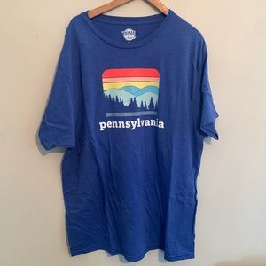 Men’s Short Sleeve T-shirt “Pennsylvania”
